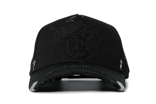 Gorra Cash Only Black Angel