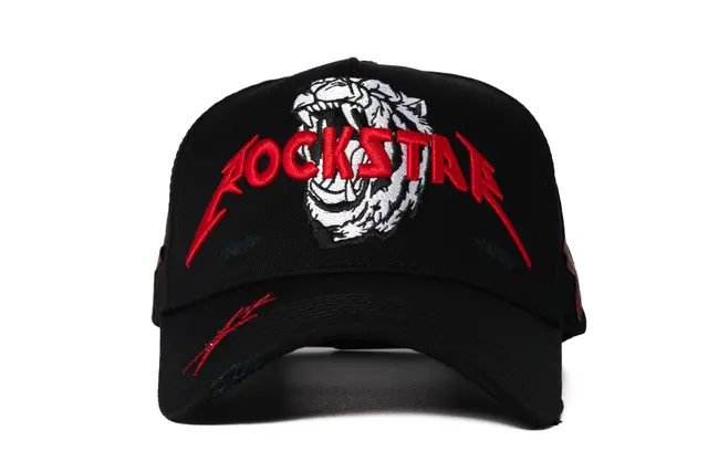 Gorra Cash Only Rockstar Metal Red