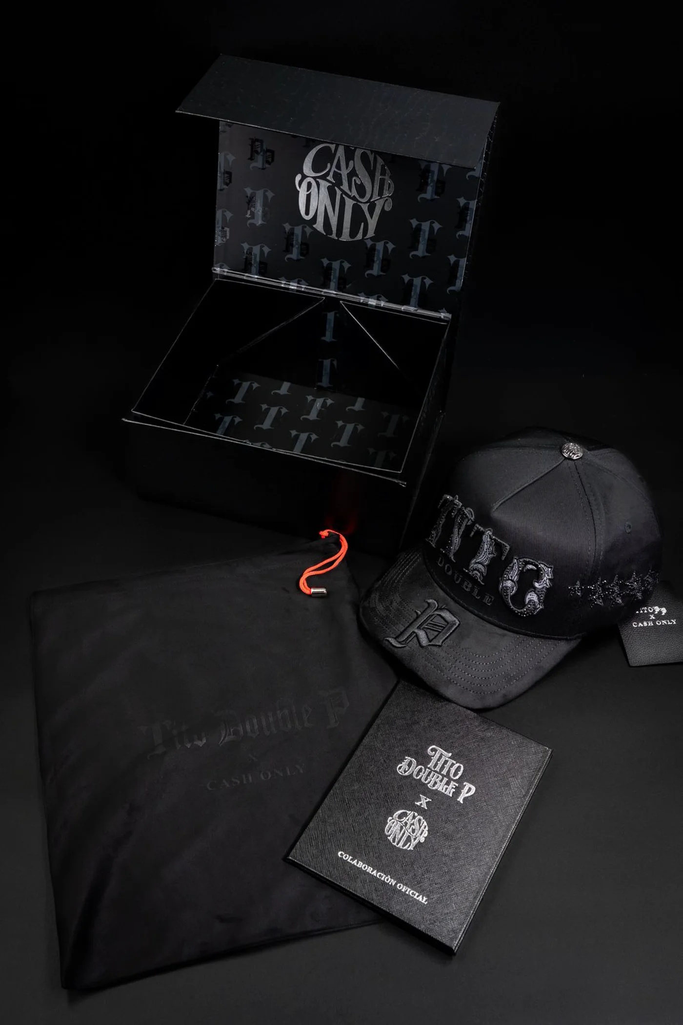 Unboxing Cash Only: caja premium, cubrepolvos de gamuza y certificado de autenticidad de la colaboración con Tito Double P